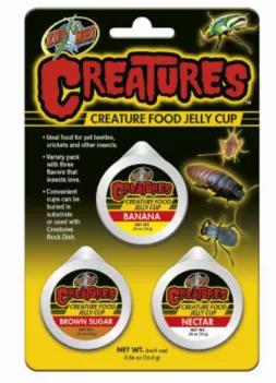 A specially made food formula designed for pet insects such as beetles, crickets and roaches. Your creepy, crawly friends will love the assortment of flavours and the ability to place the dish easily anywhere in the tank.