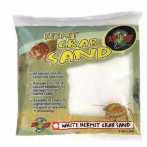 Let your precious pals enjoy their beachfront property with Hermit Crab Sand. This all-natural calcium carbonate substrate provides a source of calcium necessary for healthy hermit crabs. Available in different naturally pigmented colors.