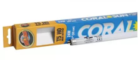 Zoo Med's Coral Sun High Output T5 lamps are ideal for saltwater aquariums. They produce a 420nm light which promotes the growth of zooxanthellae algae, essential for the growth and well-being of all live corals and invertebrates.