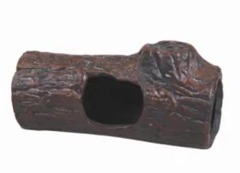 Give your aquatic pet betta a safe and private shelter and sleeping den with Zoo Med's Ceramic Betta Log. This safe and natural looking log provides shelter to reduce the stress in your fish. The dual opening design is fun for your fish to swim through.