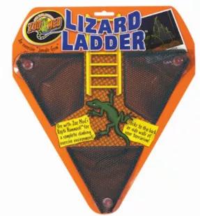 The Zoo Med Lizard Ladder is a soft nylon mesh that attaches to the back wall of your terrarium to give your reptiles more area to climb. Maximize your terrarium space and encourage your reptiles natural climbing behaviors with this unique accessory.
