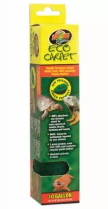 Soft, absorbent, non-abrasive carpet for many species of snakes, lizards, tortoises and insects. It is 100% safe, as it cannot be accidentally ingested by your animals. Washable and easy to clean.