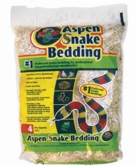 Aspen Snake Bedding is the #1 preferred snake bedding by professional herpetoculturists worldwide! It provides a safe, naturalistic substrate that allows snakes, lizards, and small animals to form burrows and nests as they would in the wild.
