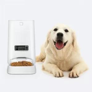 Care for your pet's health: It allows you to feed pets at regular time from now, you can distribute the different amount of food for each meal, re-designed the switch of top cover can prevent from your pets clawing out more food even though they're greedy, and stop pets from overeating, controlling their weight and giving them a healthy life.<br> Features<br> Easy to use and many features: Up to 4 meals/day, food portion control,timed dispense,voice message call pets for meal,easy to install and