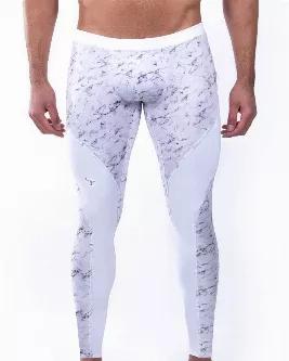 <p>Mesmerizing. Breathable. Comfortable. Our high-performance compression men's leggings are engineered for your active lifestyle. Sprint in your new running tights or lift in your new gym leggings. They're built for high-intensity exercises.</p> <p><strong>Why bulls love our meggings:</strong></p> <ul> <li> Soft crotch cup conceals your VPL (visible penis line); brave souls can take it off to bare it all</li> <li> Inner drawstring keeps your leggings snug; higher back rise avoids any "crack-cci