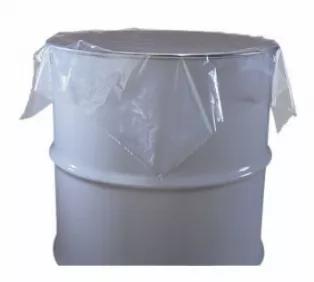 Our 34" x 34" 2 mil plastic drum cap sheets protect contents of a 55 gallon drum from contaminants such as water, grease, dust, and other outside elements. Also, these 34 x 34 plastic sheets are used as a barrier between a metal drum lid and your products. These clear plastic cap sheets .002 are low density poly covers used for covering and protecting drums, pails, and containers that are packaging products such as foods, chemicals, pharmaceuticals, as well as many other industrial packaging app