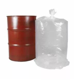 Our 15 gallon round bottom bucket liners 25" (W) x 48" (L) 4 mil are cylindrical shaped flexible plastic liners used in open head drums. Drum liners ( clear, plastic, low density, 15 gallon 25 x 48 .004 ) for a 15 gallon bucket are used mostly for bulk processing and packaging of foods, chemicals, pharmaceuticals, adhesives, sealants, coatings, inks, dyes, paints, varnishes, colorants, liquid and powdered products, dairy, concrete, and more. Drum inserts for a 15 gallon pail extend the life of c