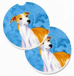 Dog Themed Cup Holder Car Coasters (Set of 2)